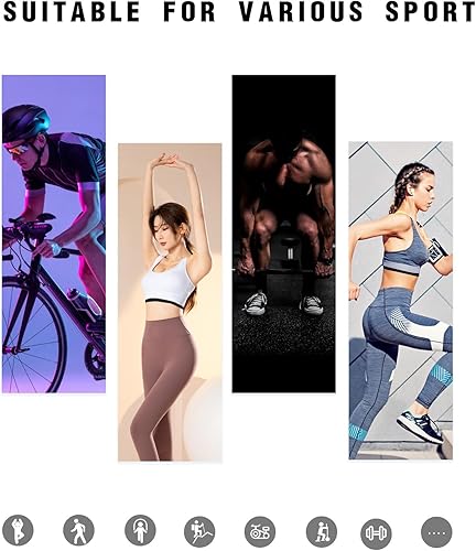 Miniatura 6 de Correa de repuesto para monitor de frecuencia cardíaca compatible con My Zone Switch. (No compatible con My Zone Mz-1 Mz-3)