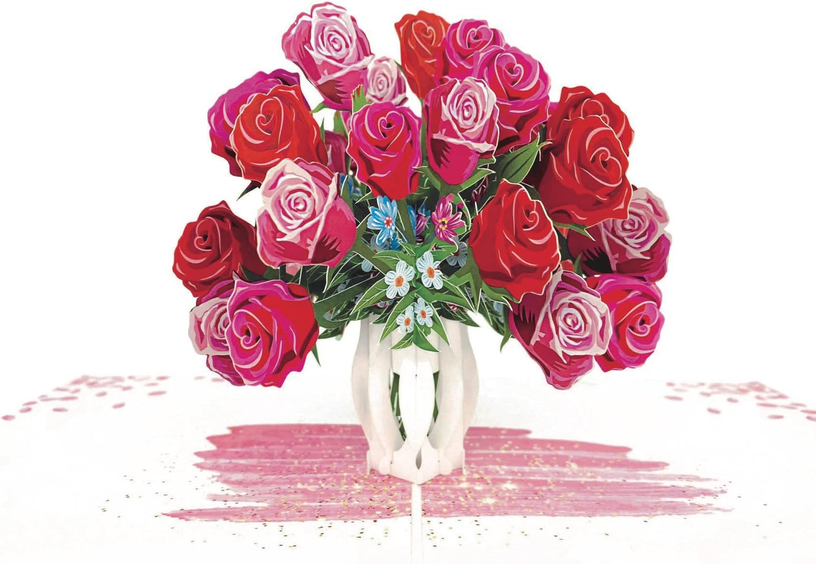 Magic Ants Carte Pop-up - Bouquet De Fleurs - Carte D