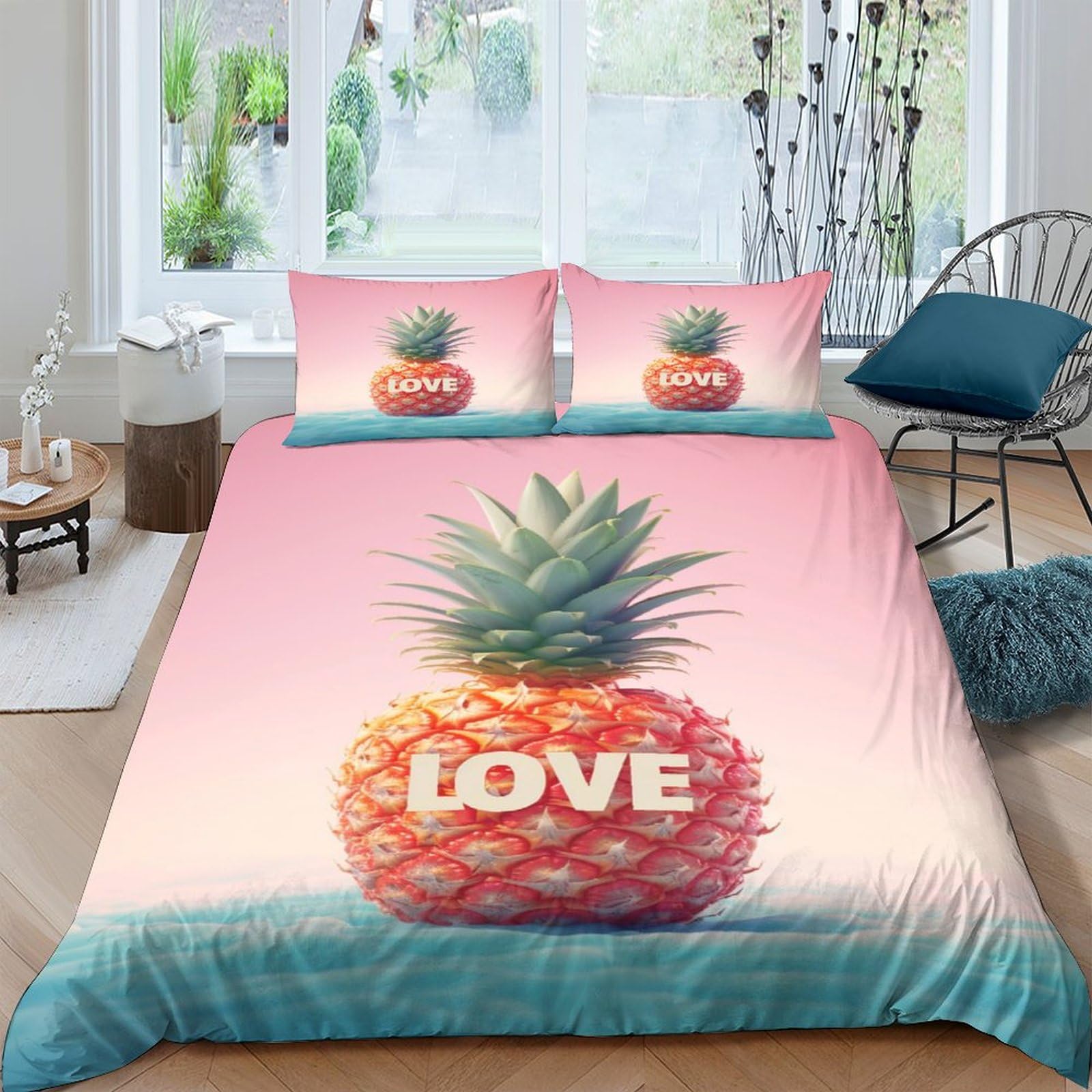 Parure de lit qualité hôtelière microfibre ultra douce King size
