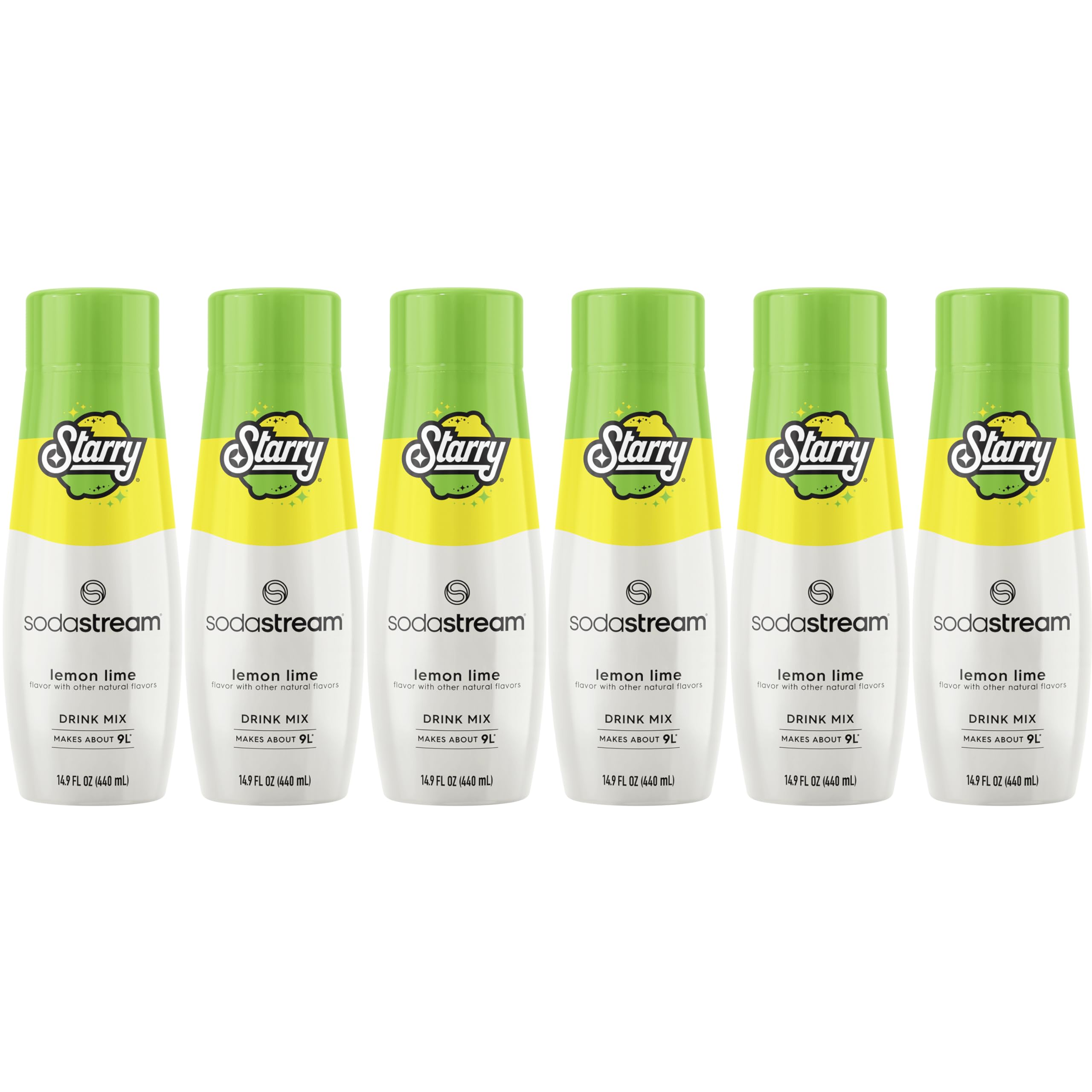 SodaStream Starry Beverage Mix (440ml, Pack of 6)