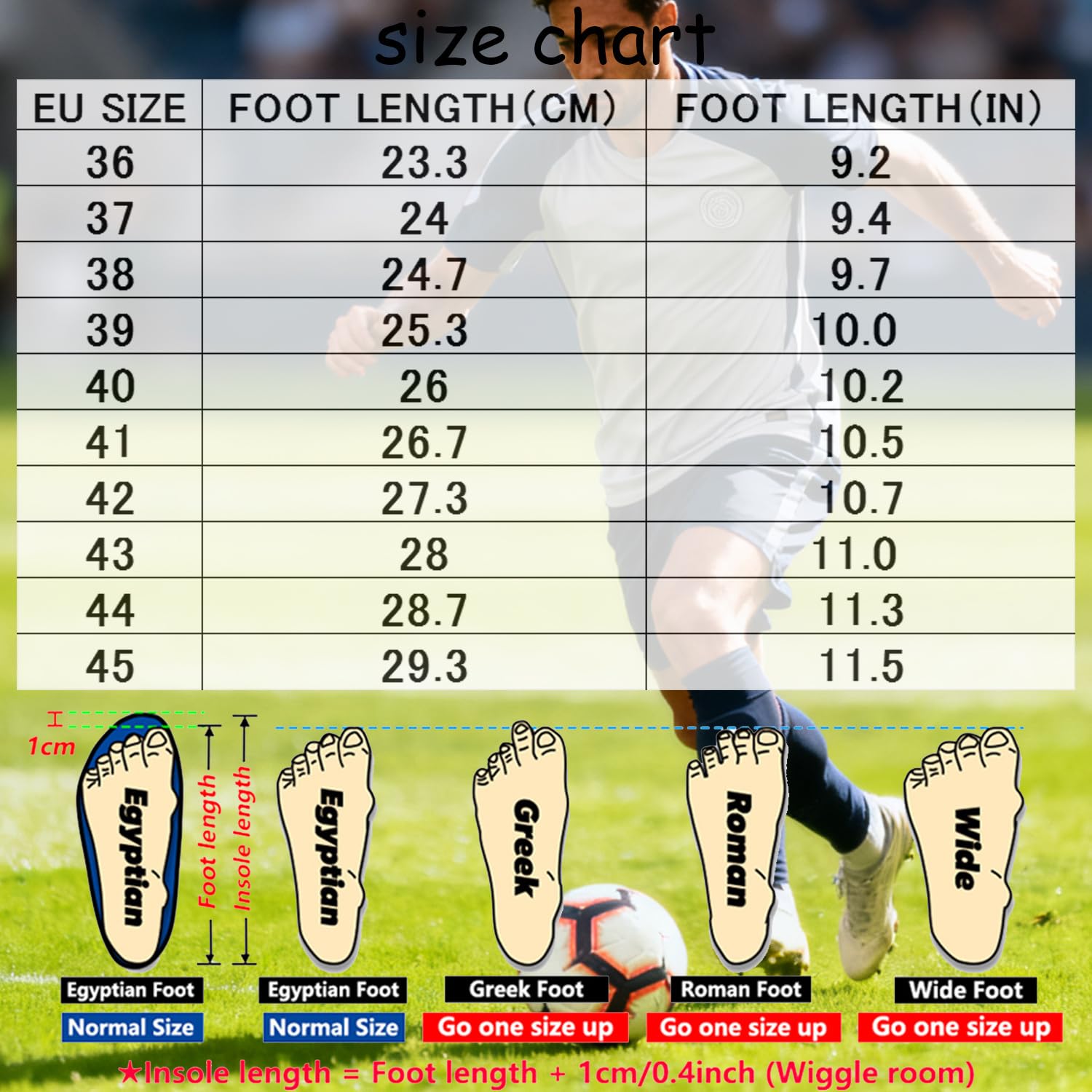 Chaussures de Football Homme Spike Crampons Adolescents Professionnel Antidérapant Chaussures de Foot Adultes Athlétisme Entrainement Chaussures de Sport