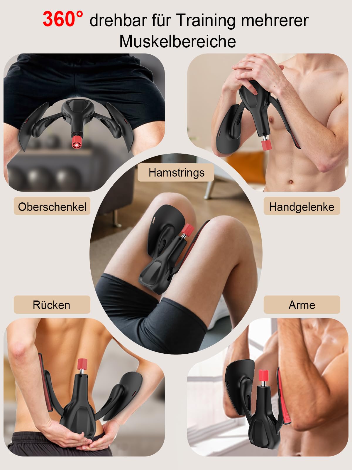 Beckenboden Oberschenkeltrainer 35 kg Verstellbarer Kegel Beintrainer für Zuhause Postpartum Erholung für Frauen und Männer, mit Band