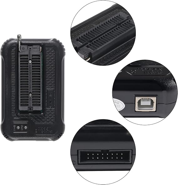 ACEIRMC T48 TL866-3G Programmer Support 31000+ ICS EPROM/MCU/SPI/Nor/NAND Flash/EMMC/IC Tester/ TL866CS TL866II Plus Replacement T48 TL866-3G Programmer