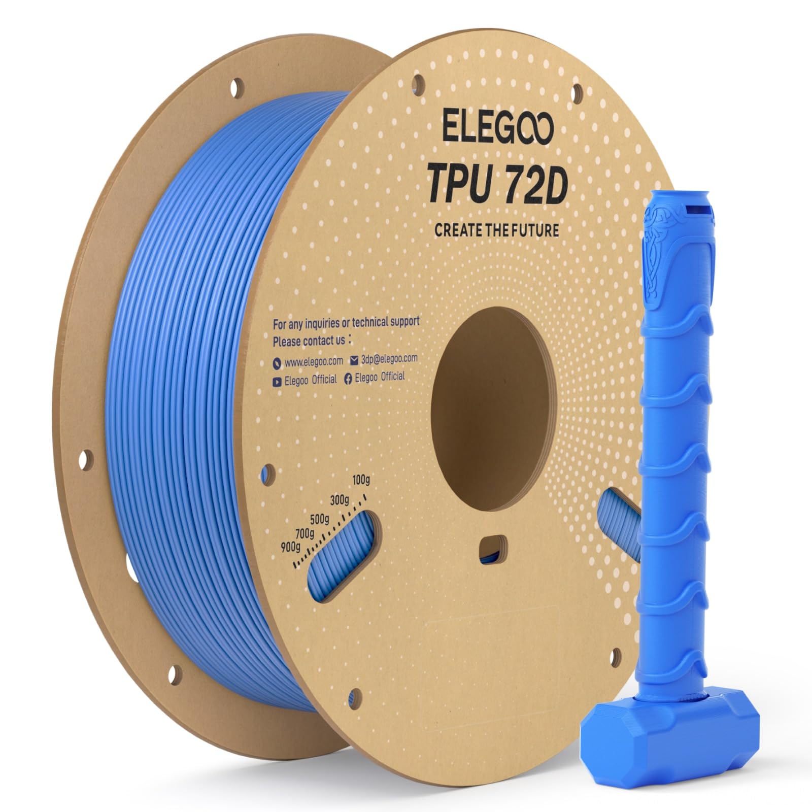 ELEGOO TPU Filament - Flexible 3D Printing -9
