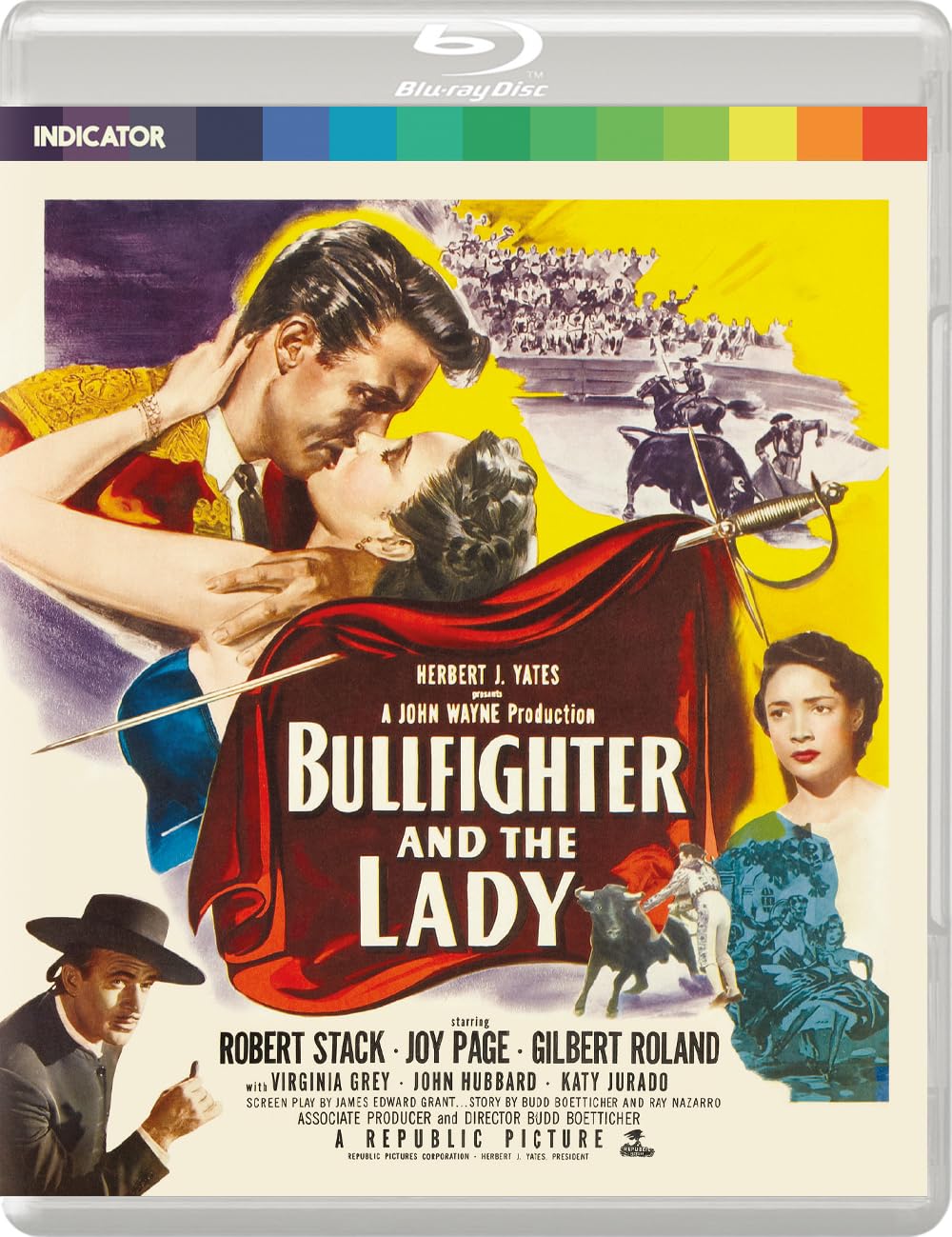 BLU-RAY  BULLFIGHTER AND THE LADY   INDICATOR     BRAND NEW SEALED UK STOCK