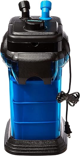 Penn-Plax Cascade 1000 Aquarium Canister Filter ââ‚¬â€œ Provides Physical, Biological, and Chemical Filtration ââ‚¬â€œ 265...