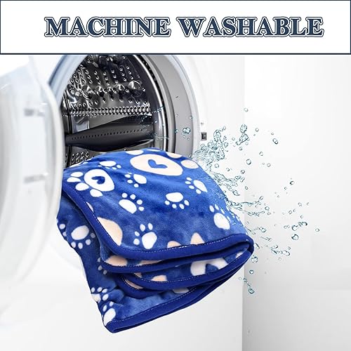 Miniatura 8 de Manta para perro, manta de forro polar suave para perros pequeños y medianos, mullida manta de franela para mascotas, gatos, cachorros, funda para