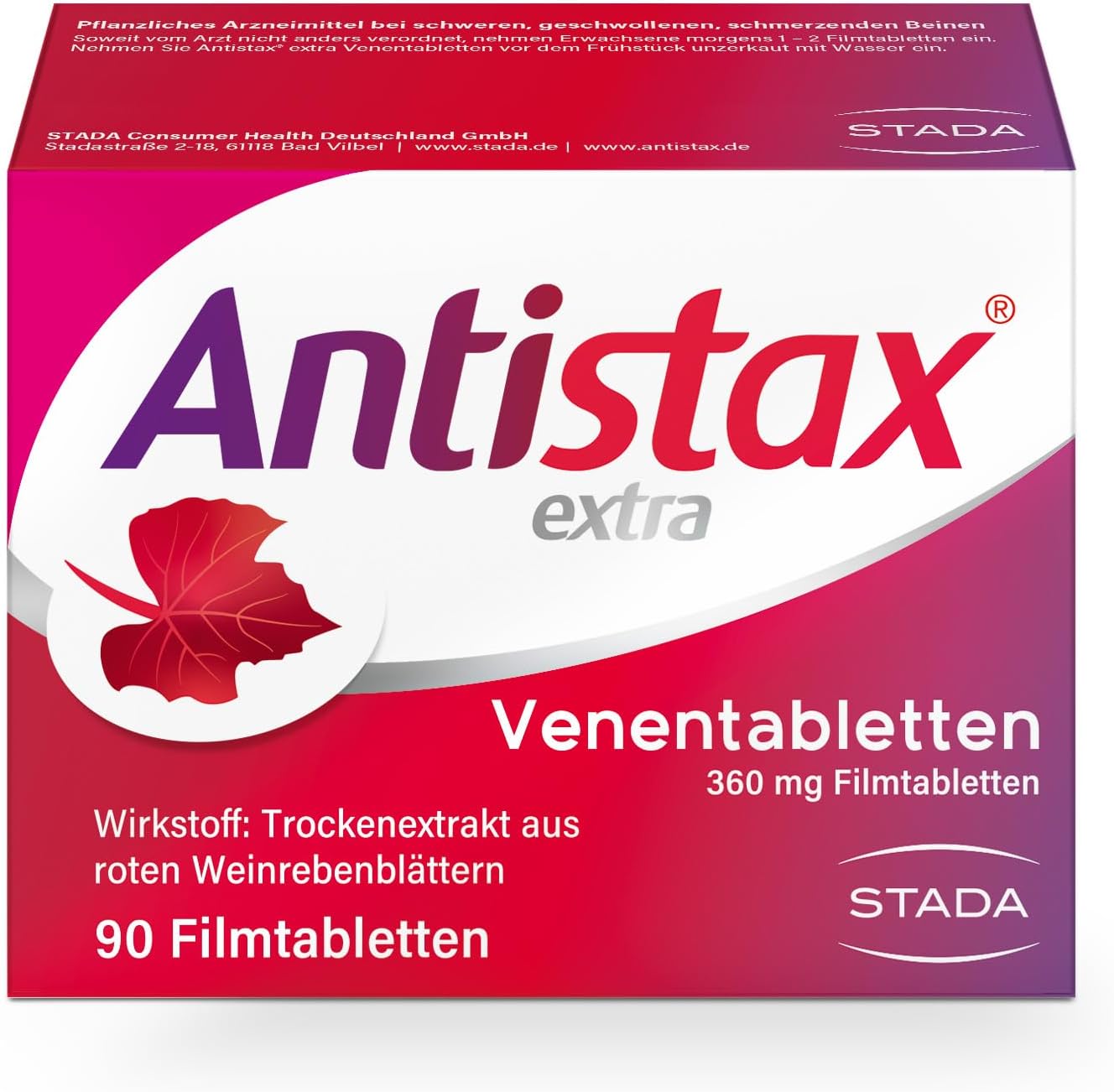 Antistax Extra Strength 90 Tablets