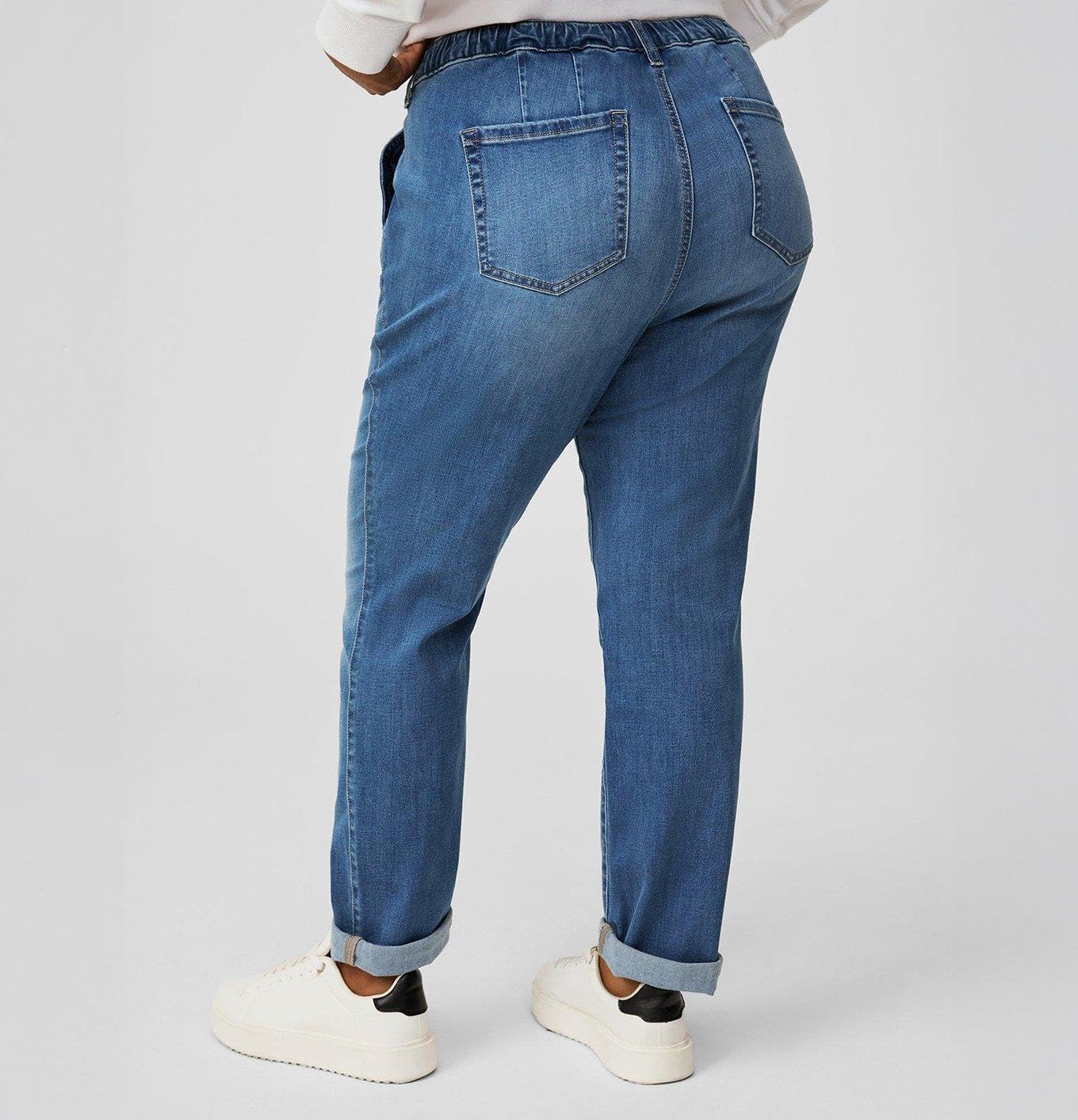 Torrid Women's Plus Size Weekend Boyfriend Mid-Rise Jean - Image 6