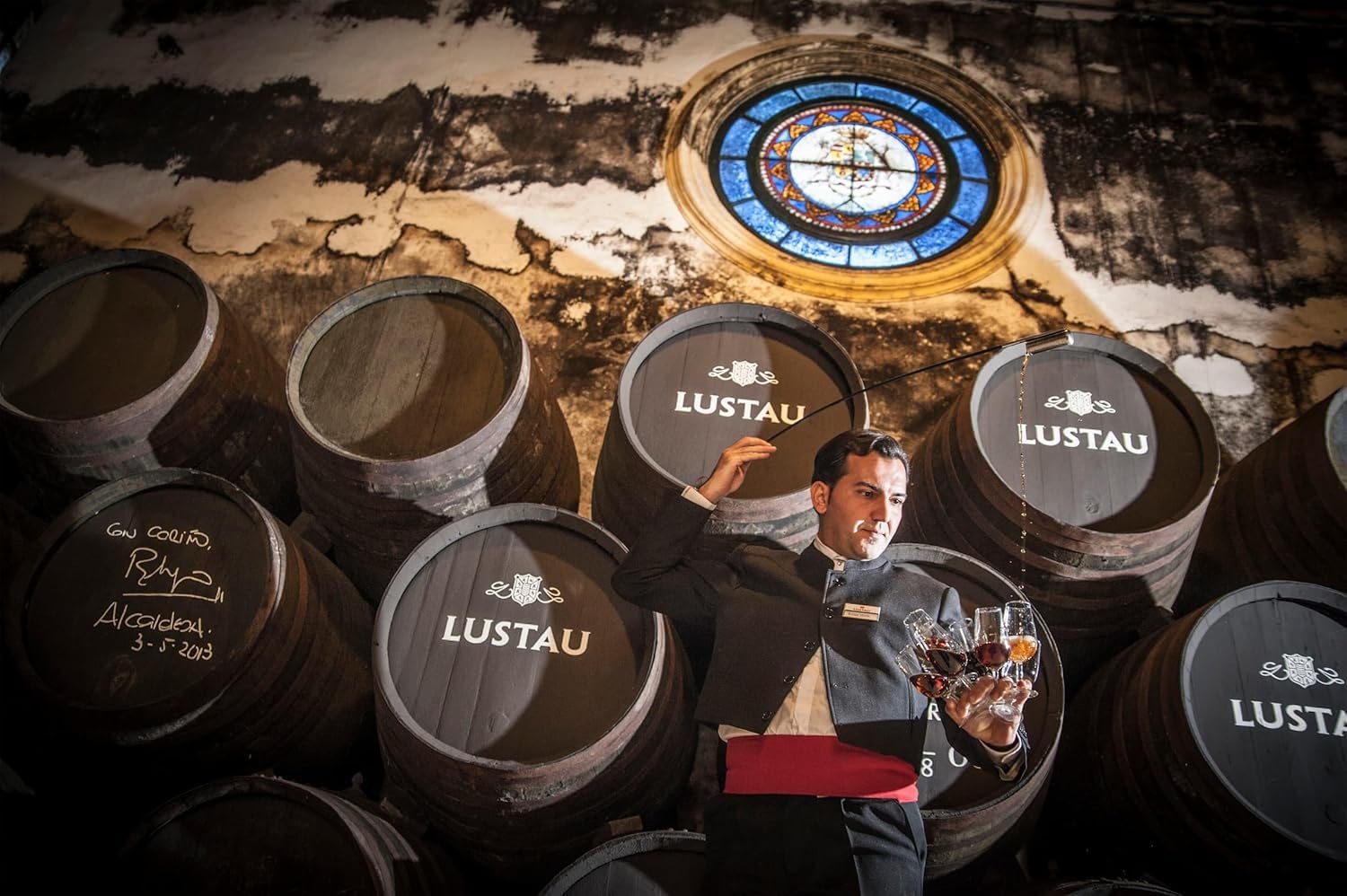 Lustau Sherry Palo Cortado Solera Reserva Peninsula 19% vol. Dry (1 x 0.75 l) (Packung mit 3)