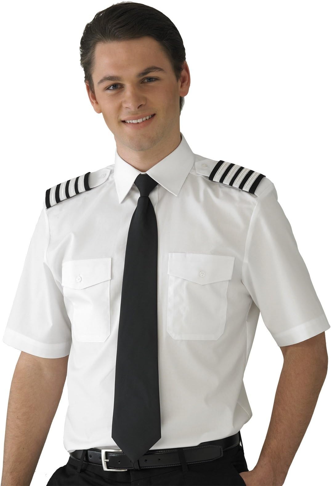 CREW OUTFITTERS COOL MAX GOLD PILOT SHIRT - TAILORED CUT