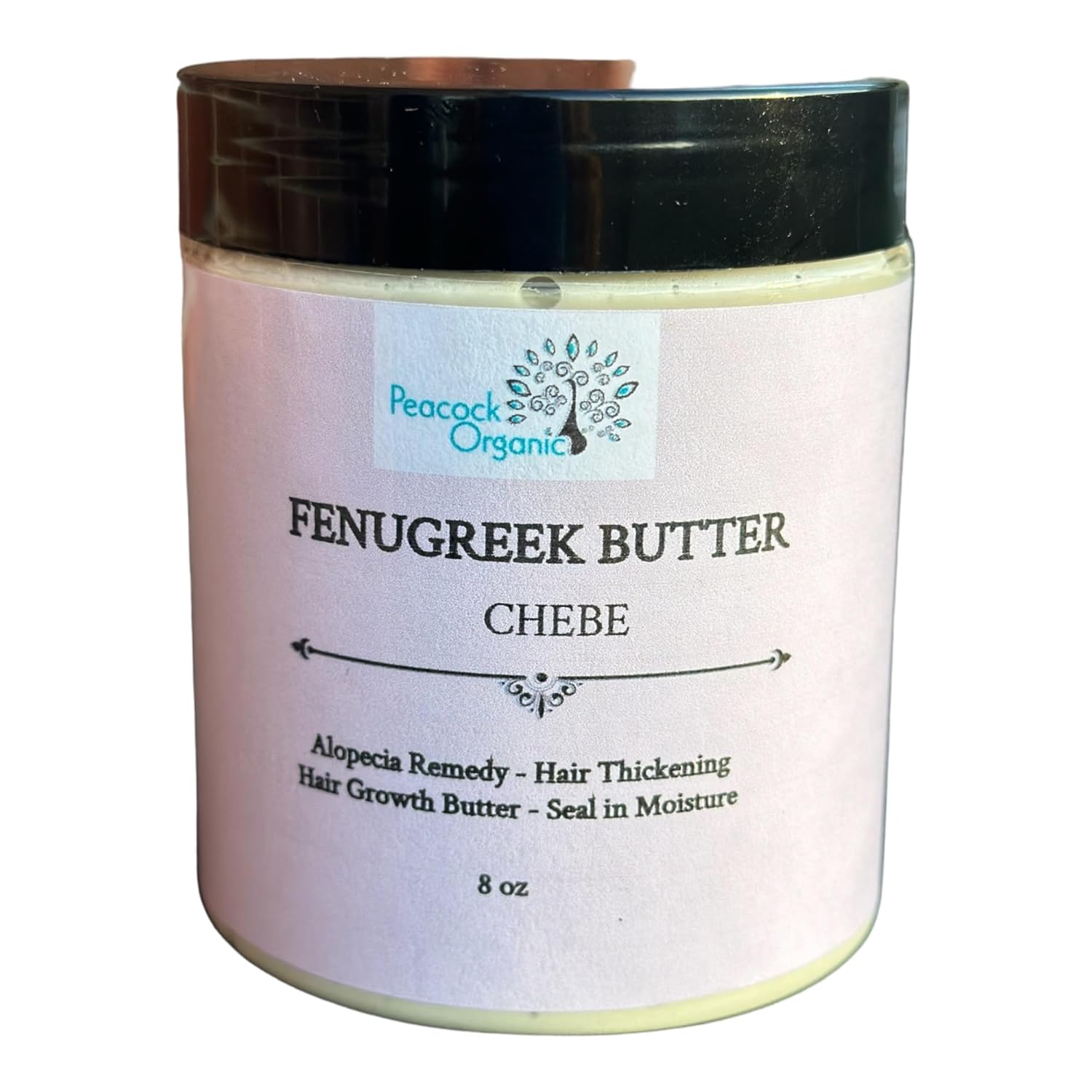 Fenugreek Butter - Hair Sealant Butter - Hair Nourishment for Thinning Hair - Scalp Pomade - Promotes Length Retention, Softer Hair, 8oz