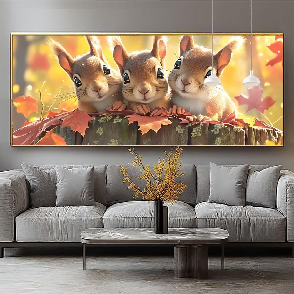 Malarstwo diamentowe dla dorosłych, na jesień, mały, 60 x 120 cm, zestaw do majsterkowania dla dzieci od 12 lat, pełne diamentowe płótno, zestaw do embrowania, dla dzieci, początkujących, do dekoracji