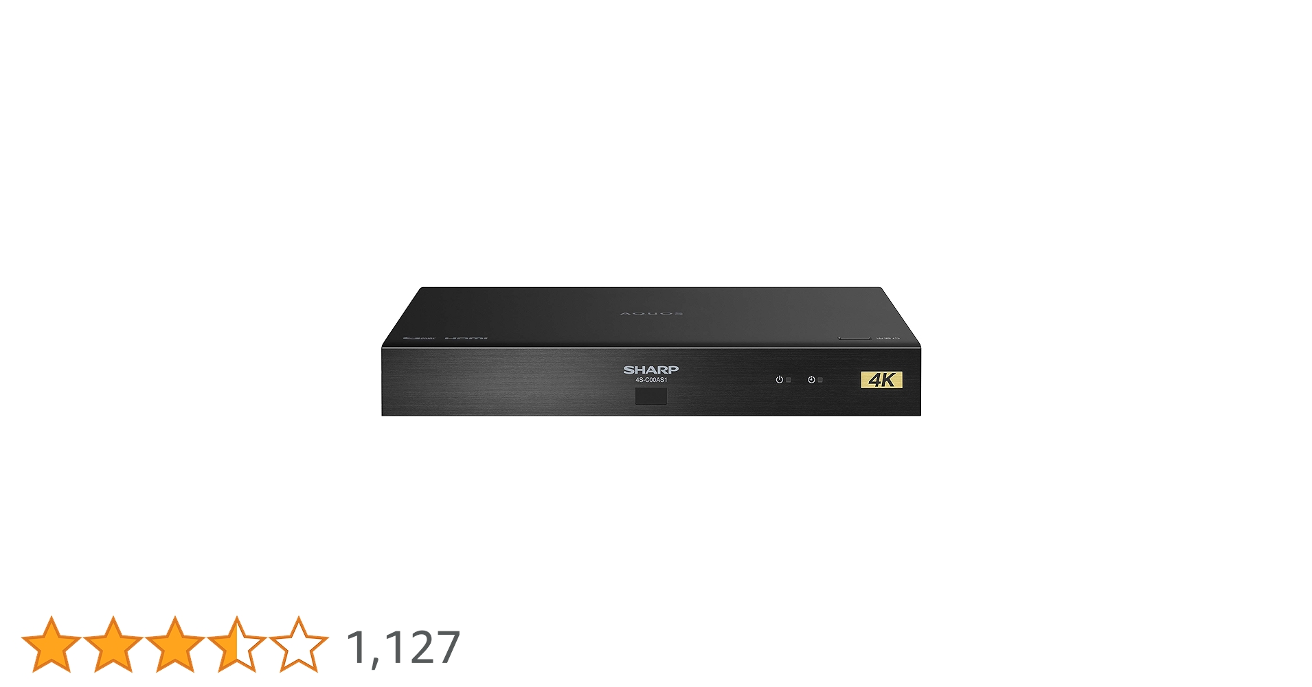 Amazon.co.jp: シャープ 4Kチューナー 新4K衛星放送対応 220×146