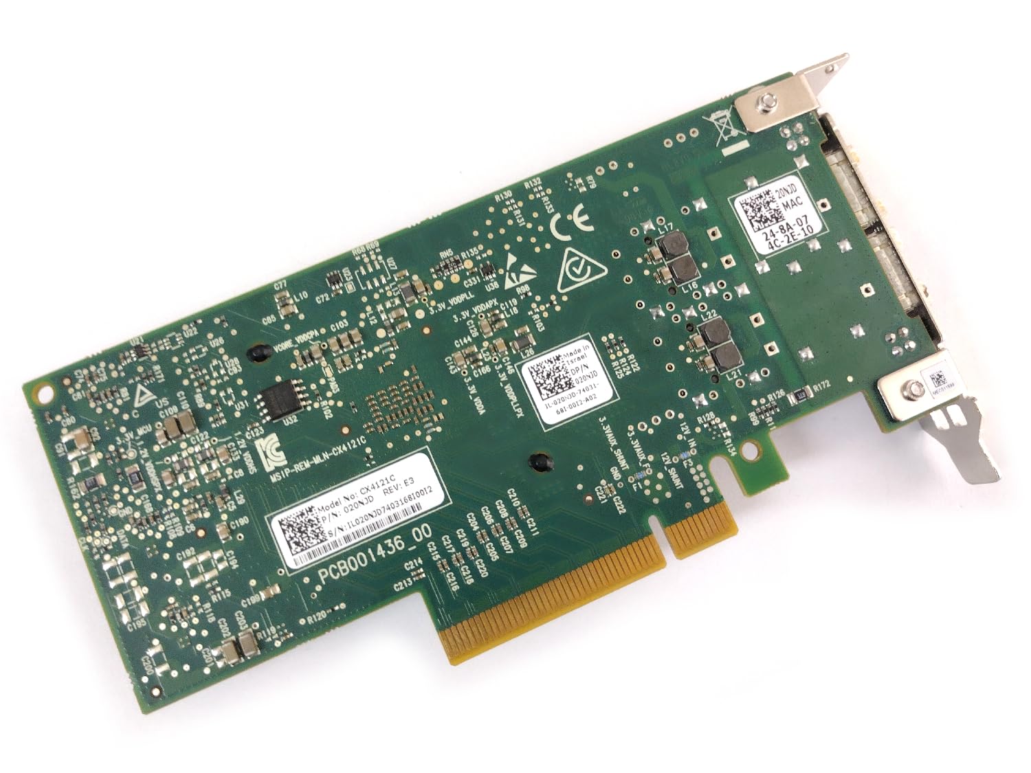 Mellanox ConnectX-4 LX CX4121C PCIe x8 3.0 25GBe SFP28 MRT0D