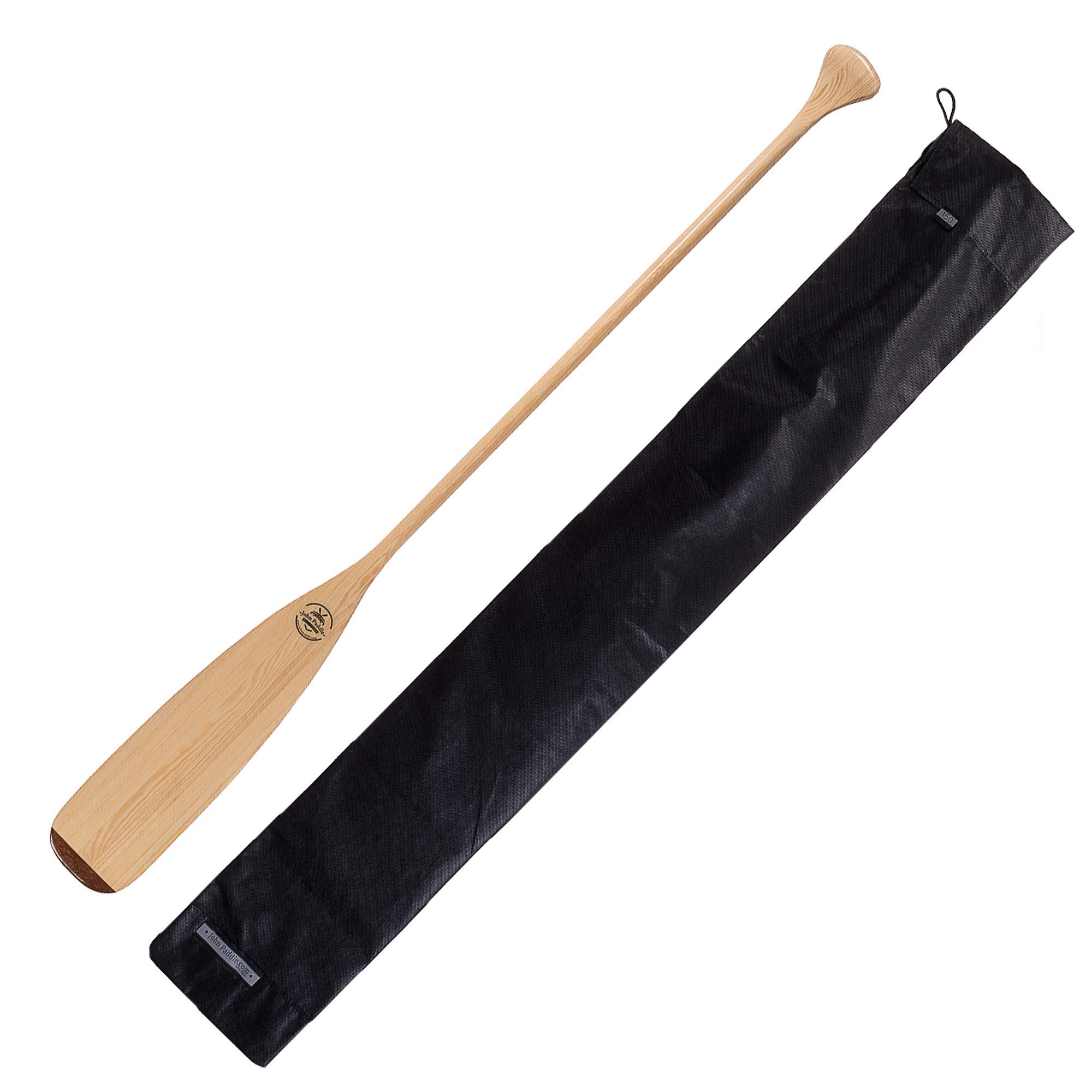 Pagaie Canoe / Canoë Type : queue de castor/pagaie en bois de pin et bois de fer 100 % écologique Fait main dans l'UE + sac de paddle