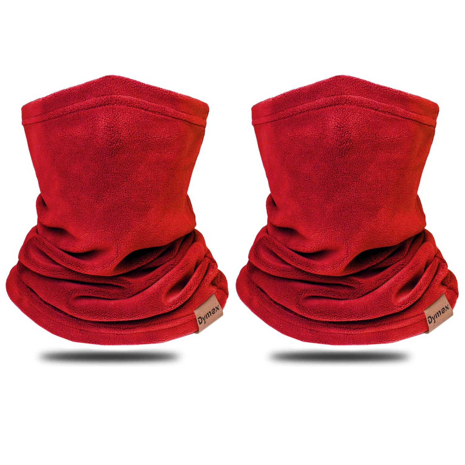 Dymex 2 PCS Kids Neck Warmer Gaiter Winter Fleece Neck Cover Balaclava Windproof Face Cover Mask for Ski Motorcycle
