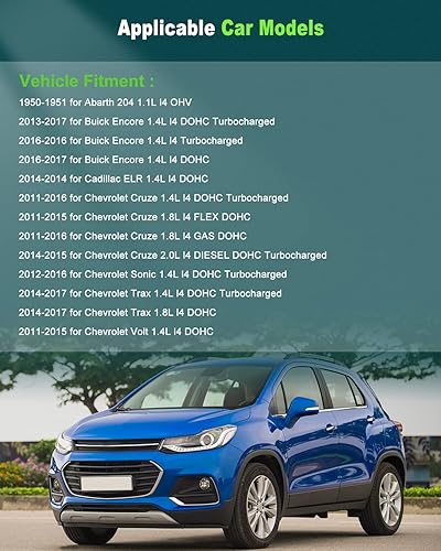 Miniatura 3 de SCITOO 55573746 Tapa de válvula de motor con junta 2011-2016 para Chevrolet Cruze 1.4L l4 DOHC para Chevrolet Sonic para Buick Encore para Cadillac