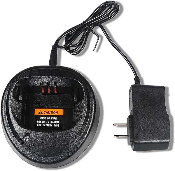 CP200 CP200D Cargador de escritorio DC 12V/24V Cargador de coche compatible con Motorola R2 CP150 PR400 CP040 CP140 EP450 DEP450 CP180 Radio Batería Carga NNTN4497 NNTN4970 NNTN4851 PMNN4851 PMNN44970 - 2