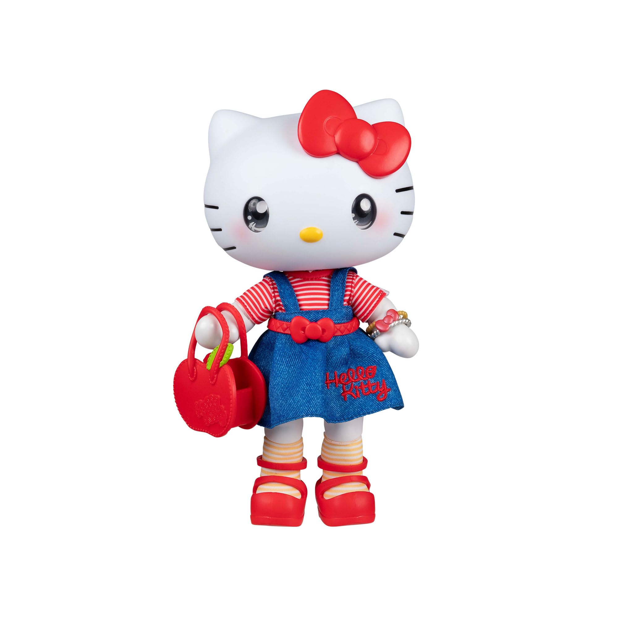 Hello Kitty - Lalka Premier o wysokości 20 cm, 9 punktów, zdejmowane ubrania i akcesoria, dla kolekcjonerów, dziewcząt i dzieci od 3 lat