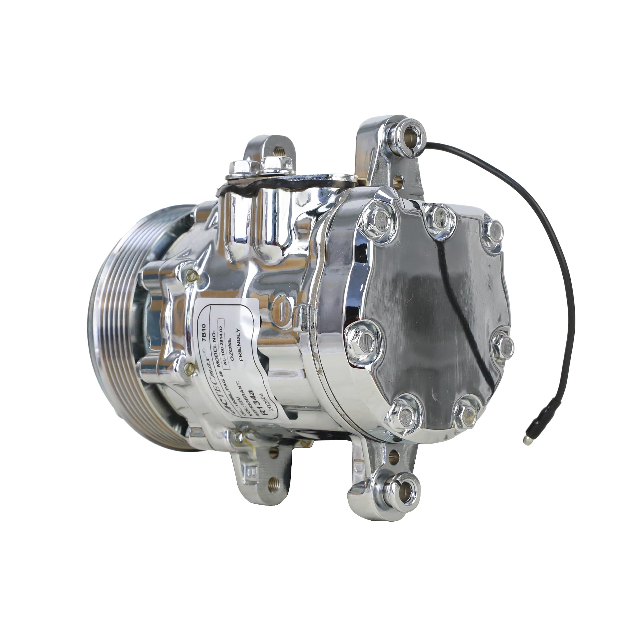 Amazon.com: ACTECMAX Universal A/C Compressor with Clutch 6PK for