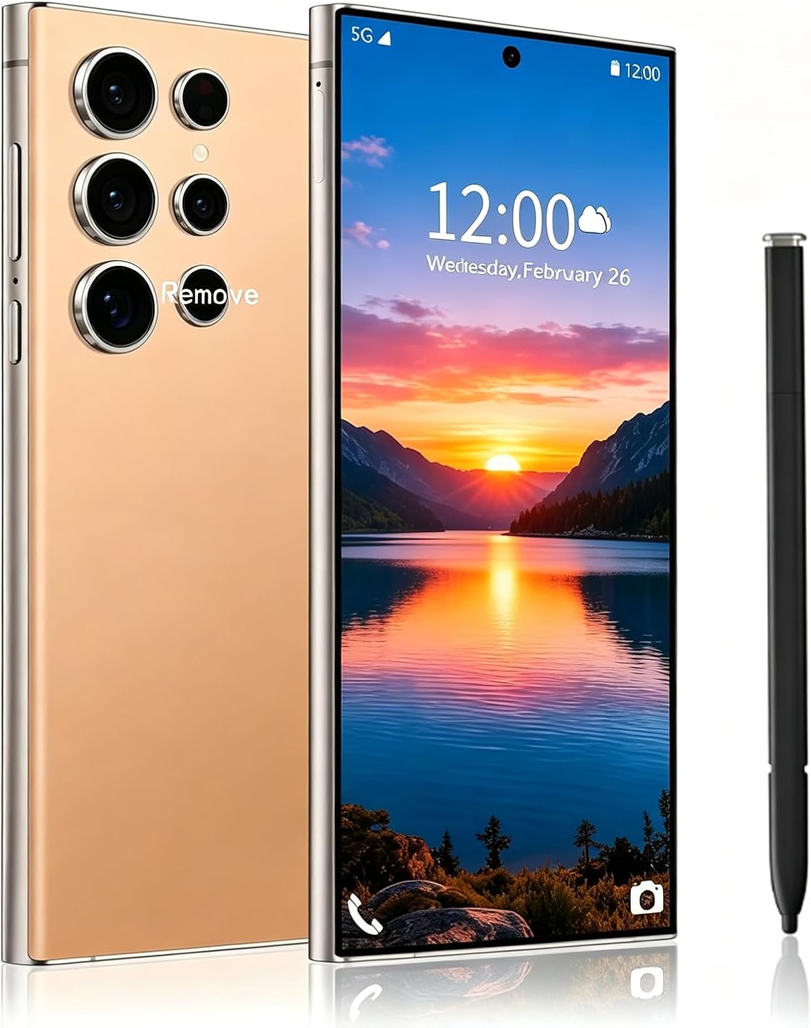 Amazon.com: ExAchat C24 5G Unlocked Phone, Android 14.0, 256GB+8GB ...