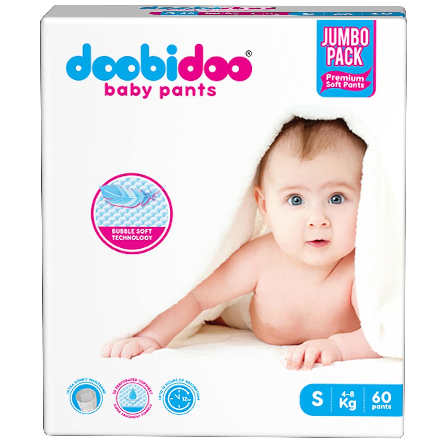 Buy Doobidoo Baby Pants Diapers - Small 