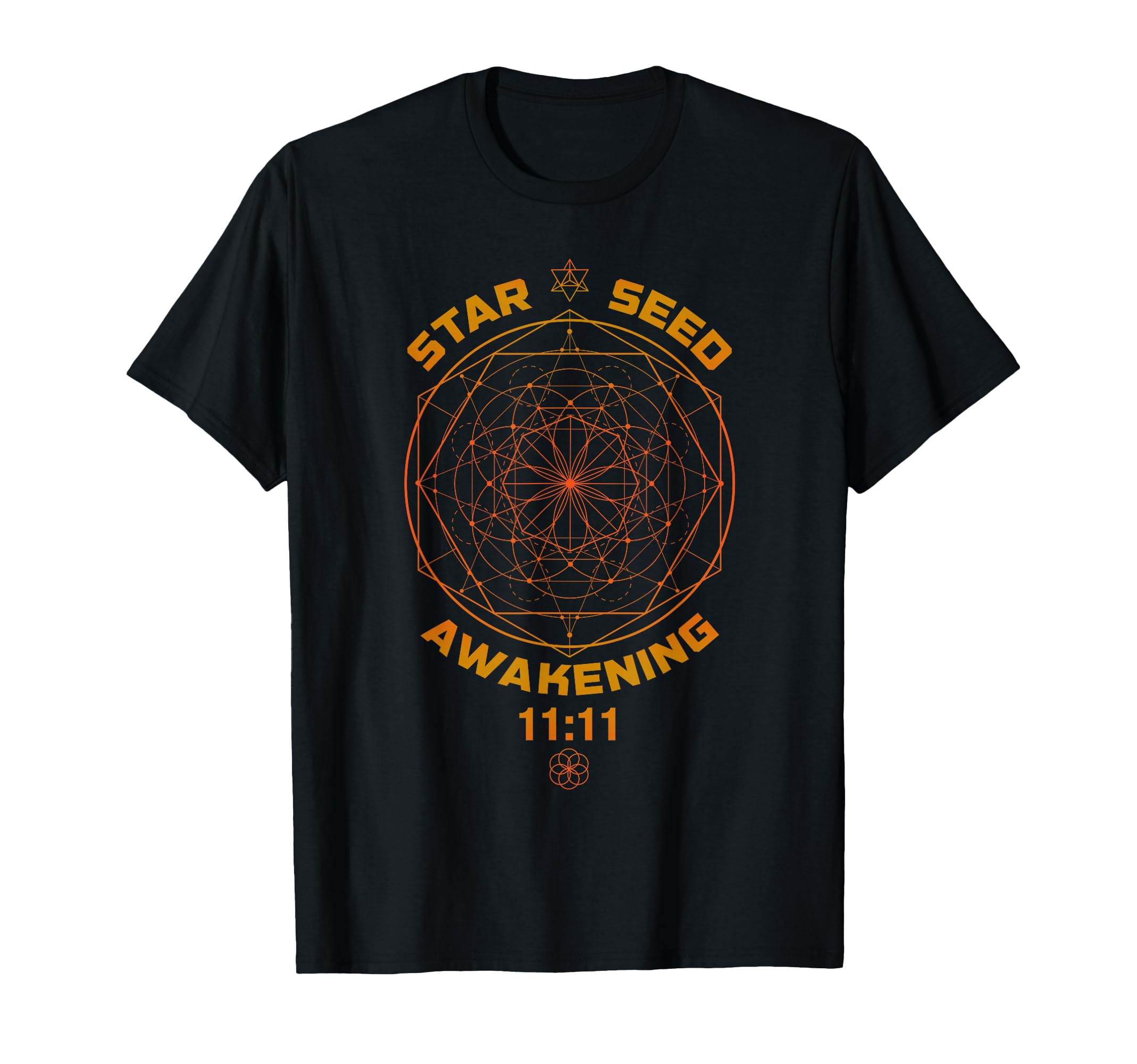 Starseed Awakening 1111 Sacred Geometry T-Shirt