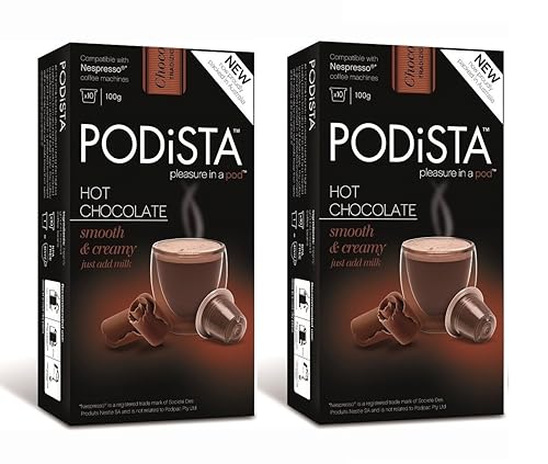Nespresso Original Line - Cápsulas compatibles con chocolate caliente, cápsulas de cacao caliente, suaves y cremosas, paquete de 20 cápsulas