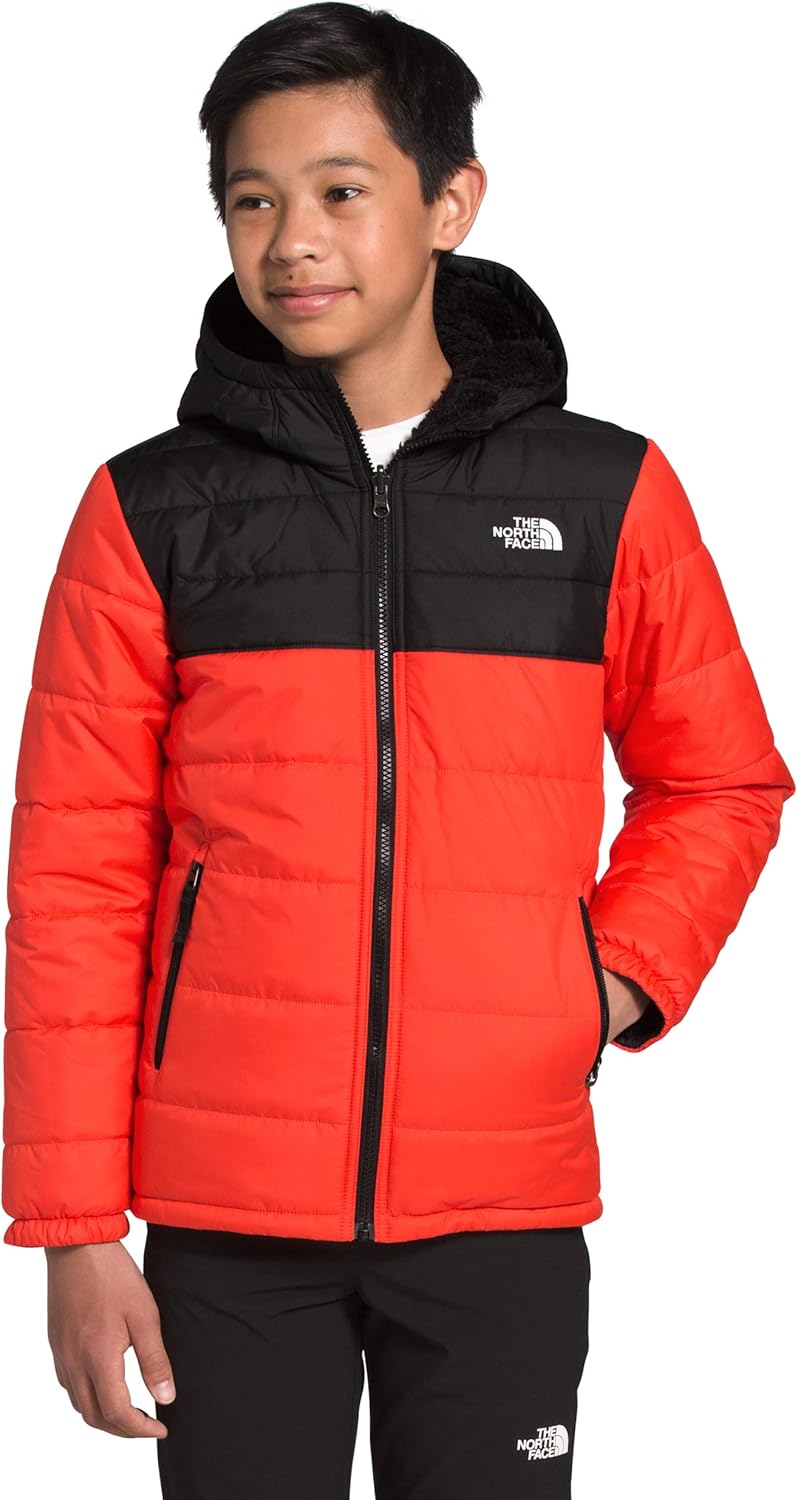 The North Face Boys' Reversible Mount Chimbo Full Zip Hooded Jacket : Clothing, Shoes & Jewelry