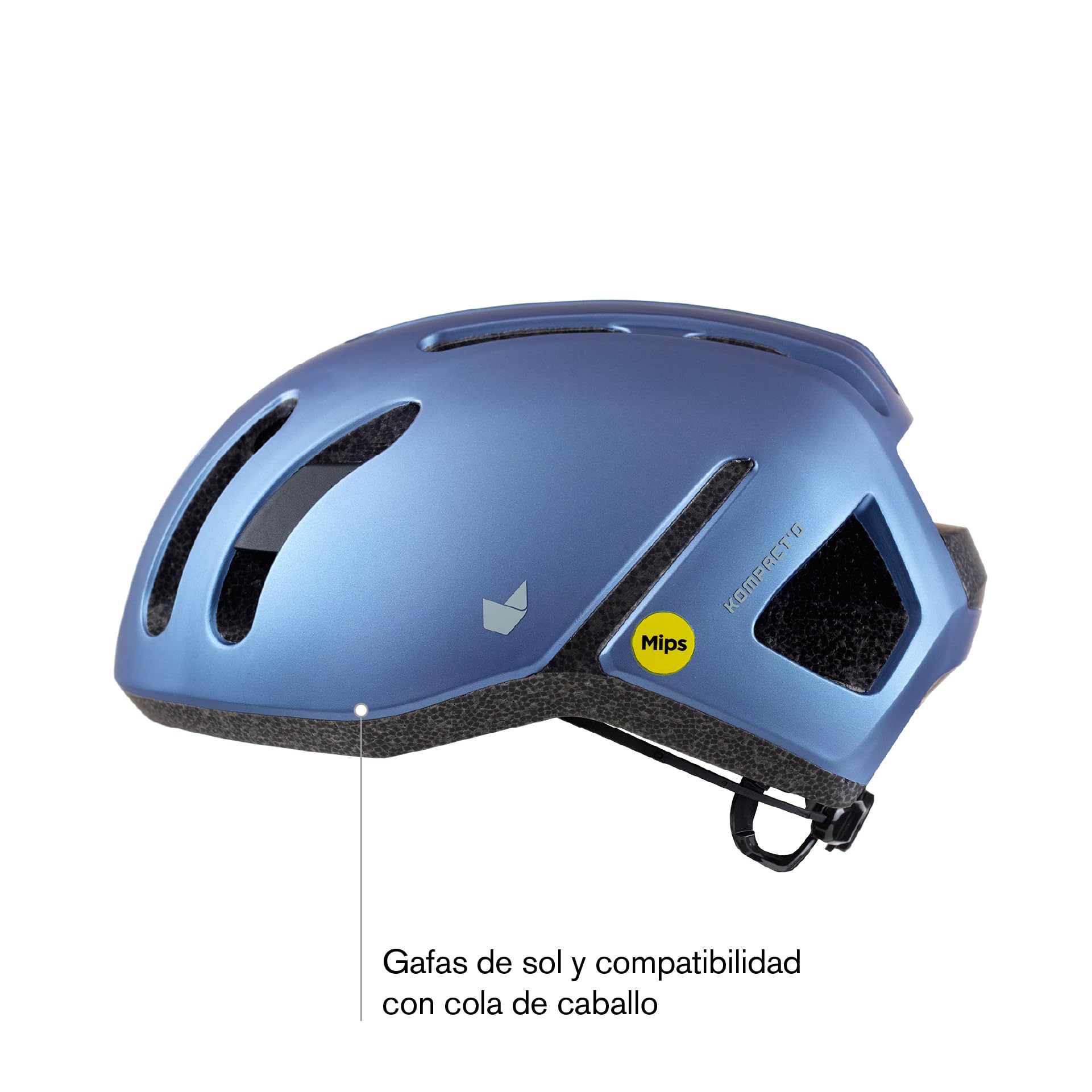 CATLIKE Kompacto II Casco Bicicleta Unisex Todo Terreno con tecnología MIPS Evolve – Casco MTB, Carretera y Gravel, diseño Ligero con 18 ventilaciones