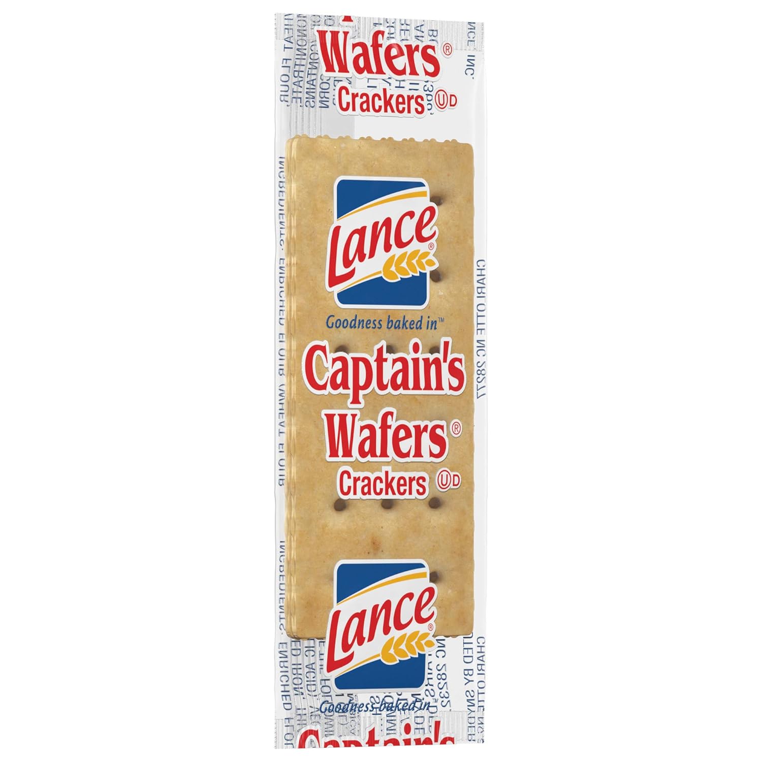 Lance Captain Wafers Original Flavor, Individual 2-Packs, 500 Packs Total, .23 Ounces Each