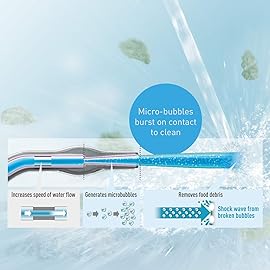 Panasonic Professional Cordless Water Flosser for Dental, Bridge and Orthodontic Care, Portable Oral Irrigator with Ultrasonic Cleaning - EW1511W (White)