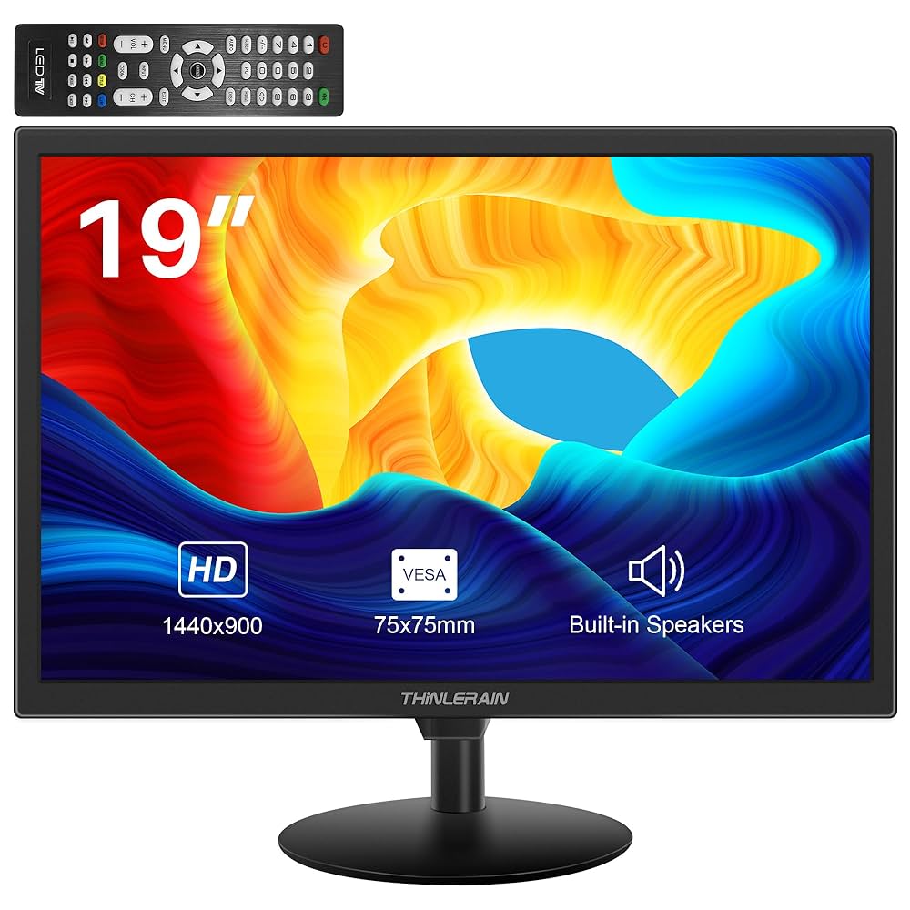 Thinlerain HDMI モニター 19インチモニター、pc モニター Amazon.com: Thinlerain 19 inch Computer Monitor 1440x900 PC