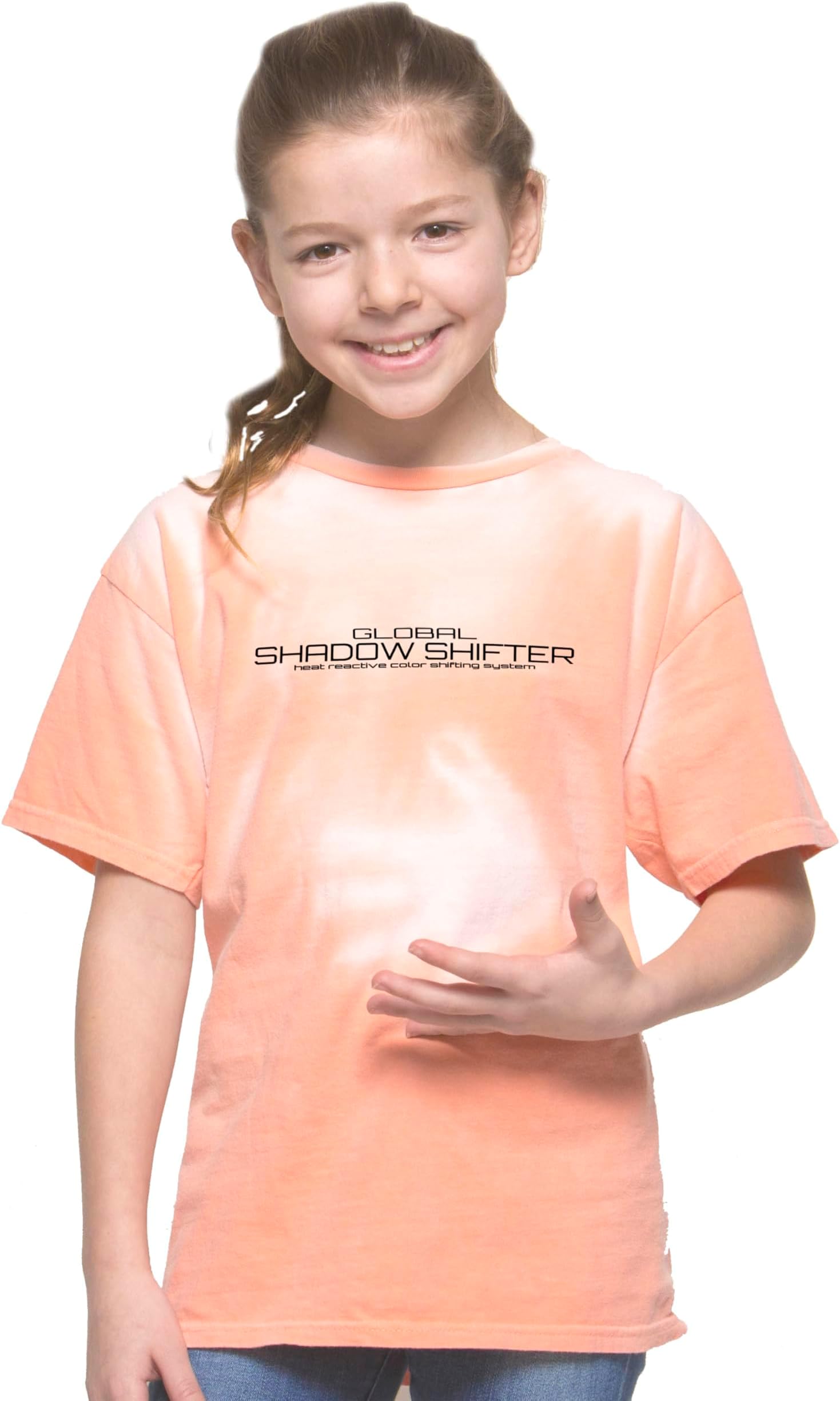 Shadow Shifter Kids Heat Reactive Color Changing T-Shirt Like 90s Tshirt Hypercolor - Made in the USA
