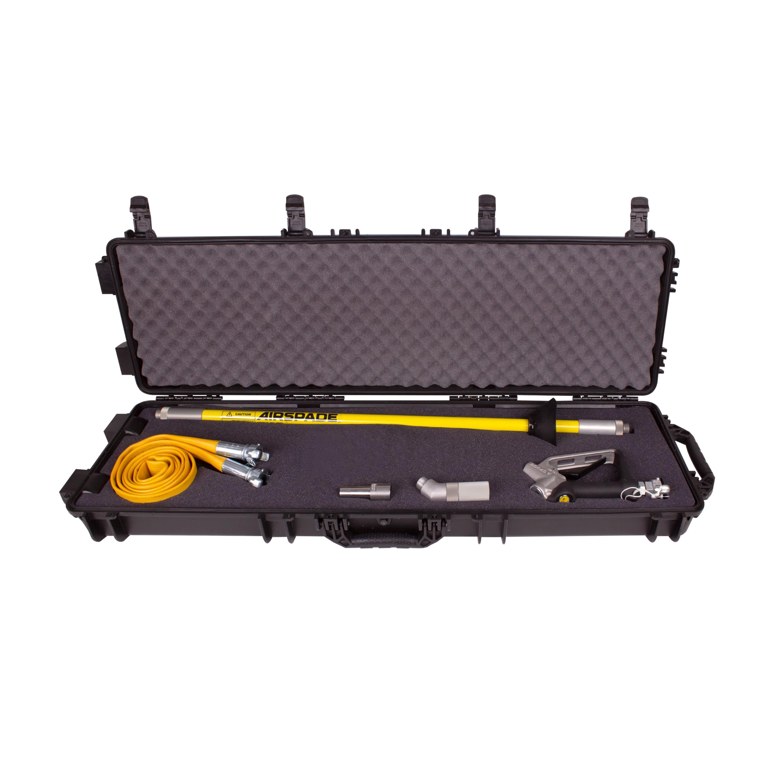 Guardair Air-Spade Air-Spade 2000 225-SCFM Arborist Landscaper Kit by AirSpade – 50 FEET, Non-Conductive Fiberglass, Solid, Model HT109