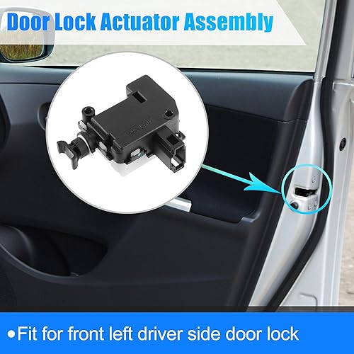 Miniatura 3 de X AUTOHAUX Motor del actuador de la cerradura de la puerta lateral del portón trasero para Volkswagen Jetta 1999-2004 3B5827061B 7L6959781 1C0827425