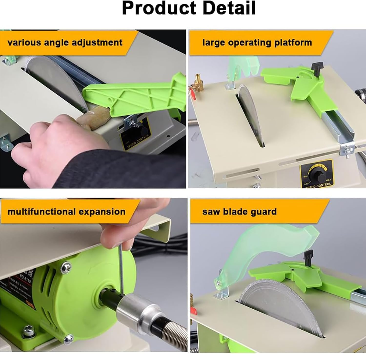 1380W Jewelry Faceting Polishing Machine, Adjustable Angle, Easy to Operate, Suitable for Home Jewelry Making Hobby