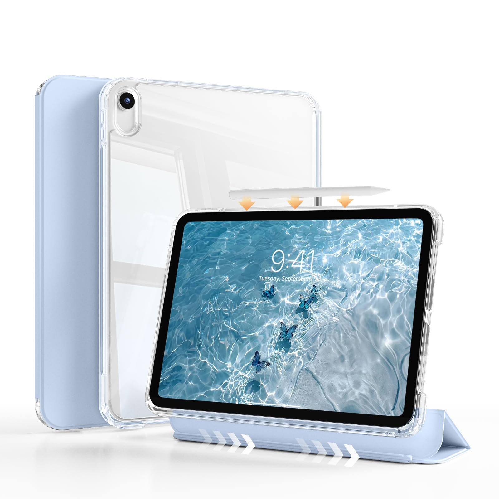 Amazon.co.jp: KVTVOU iPad 11世代 ケース (A16) 2025 iPad 分離