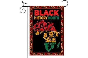 Nepnuser Black History Month Garden Flag: A Symbol of African-American Heritage and Unity