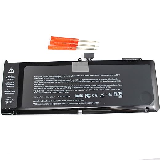 Gomarty A1321 A1286 Laptop Battery for MacBook Pro 15" inch (Mid 2009 & 2010 Version) MB985 MB985LL/A MB986 MB986LL/A MB986J/A MC118 MC118LL/A MC373LL/A