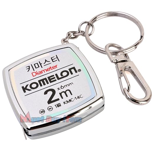 Cinta métrica Komelon KMC-14C 2 metros con llavero miniatura 3