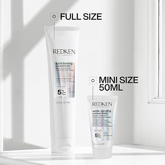 REDKEN Acidic Bonding Concentrate Leave-In Treatment, Bond Repair for Damaged Hair with Heat Protection, 50ml