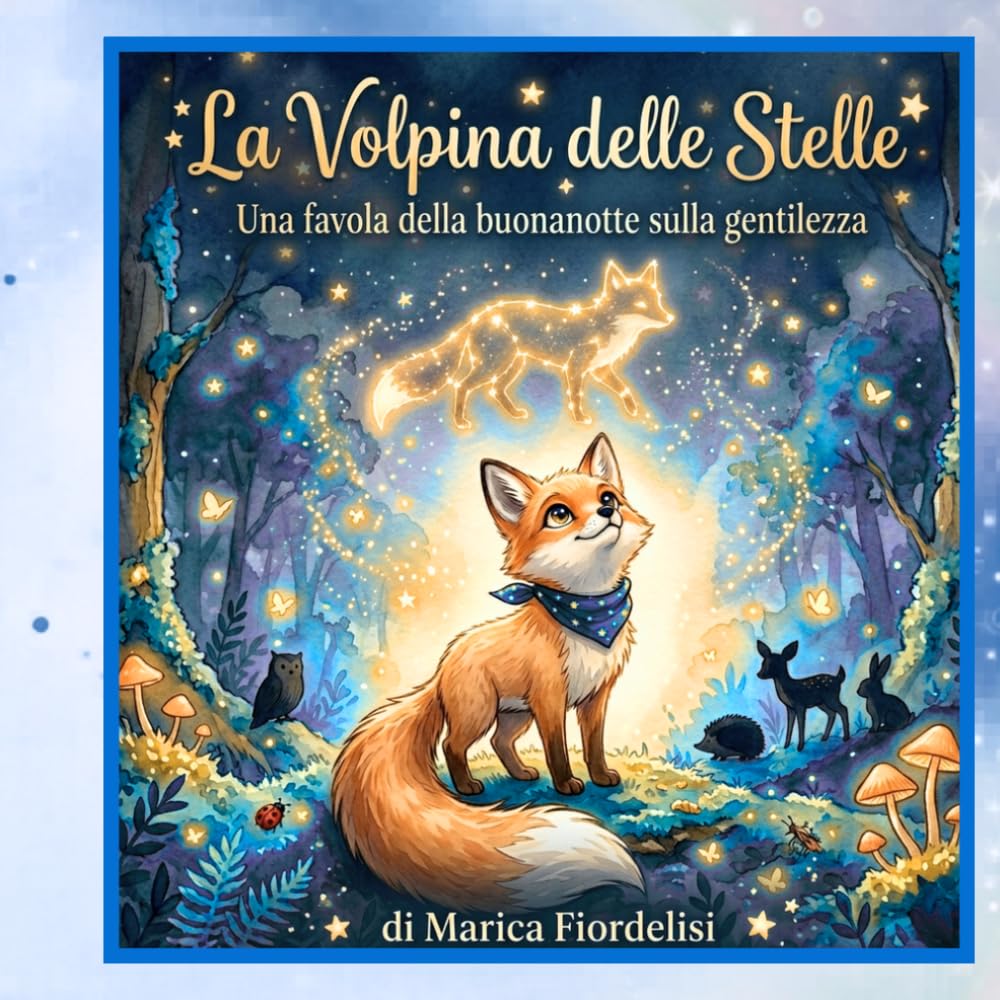 La Volpina delle Stelle: Una favola della buonanotte sulla gentilezza che illumina il mondo- Font opendyslexic