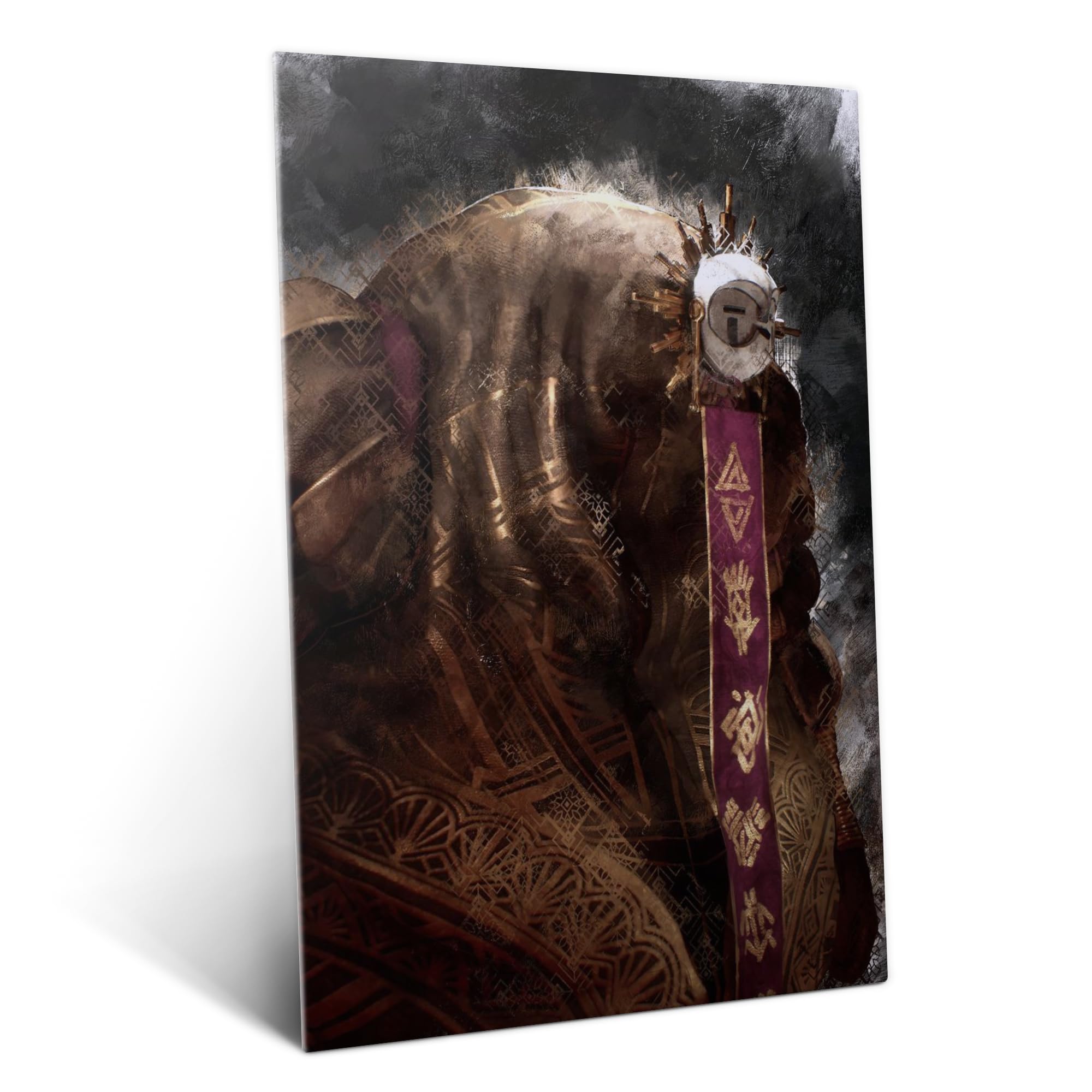 Displate Officiel Clair Obscur: Expedition 33 Poster - Esquie Concept Art - Métallique Fixation Magnétique Licence Officielle Image Affiche de Haute Qualité 45 cm x 32 cm