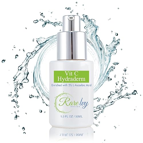 Miniatura 1 de Vit C Hydraderm por Rare Ivy Skincare - Hidratante facial con vitamina C, un hidratante facial iluminador con vitamina C, un hidratante