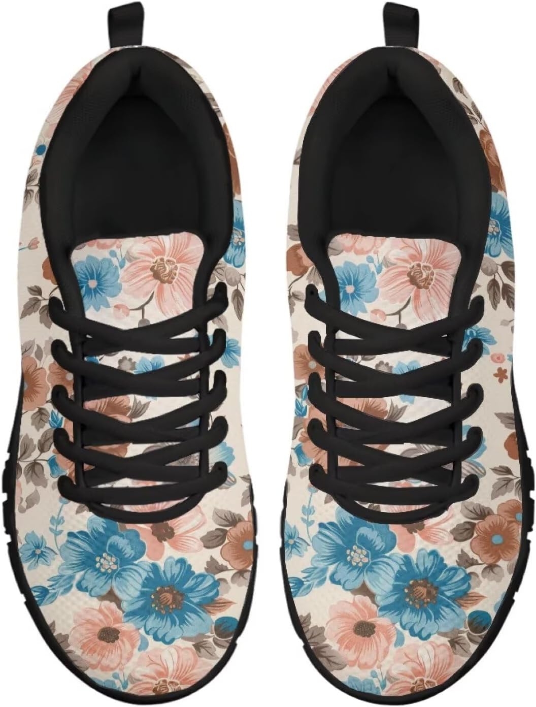 Funnydude Funny Print Women's Running Shoes Casual Tennis Shoes Fall Comfortable Low Heel Sneakers for Gym