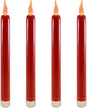 LUMABASE Taper Candles