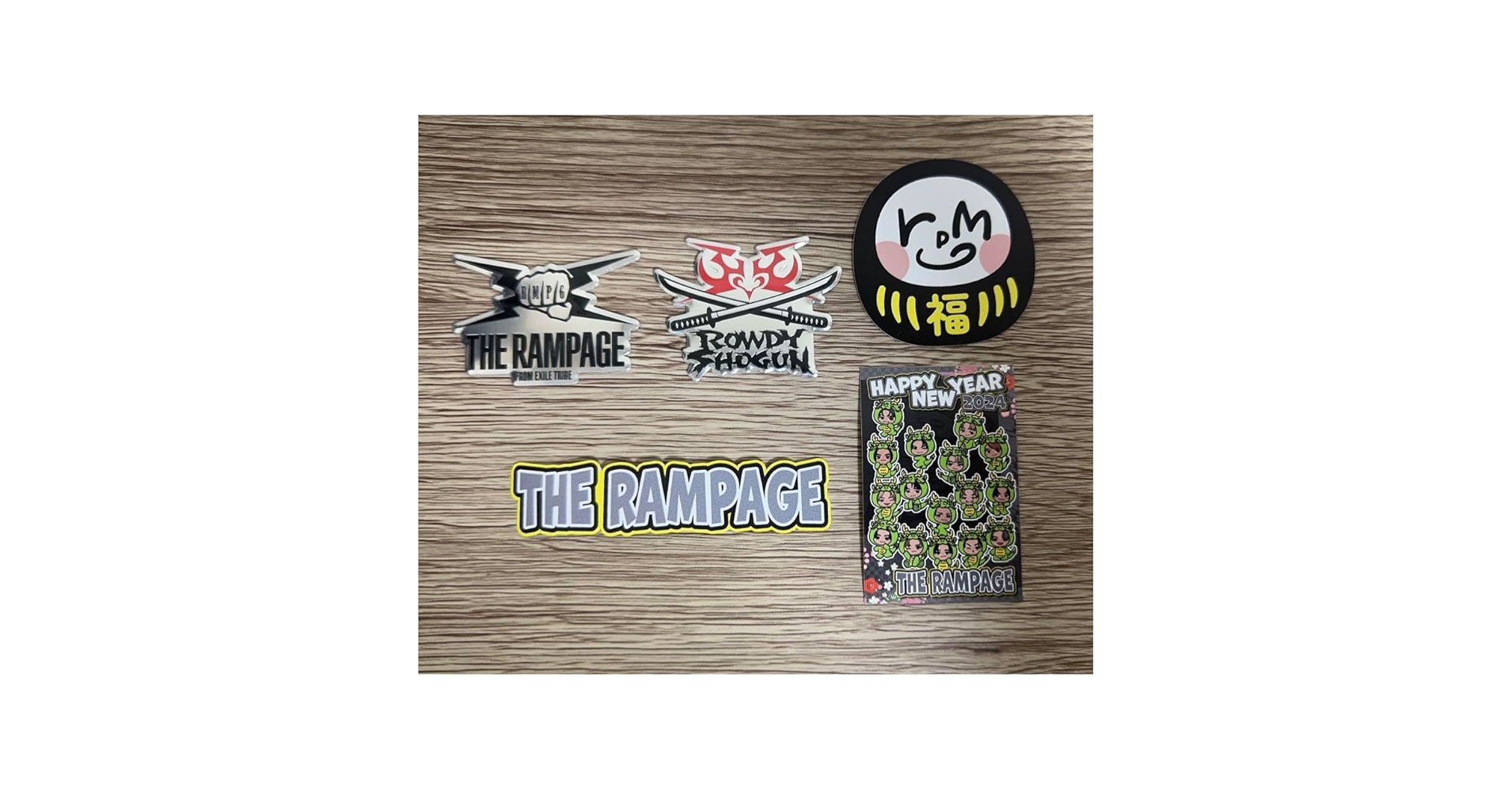 Amazon.co.jp: THE RAMPAGE ランペ ステッカーセット : おもちゃ