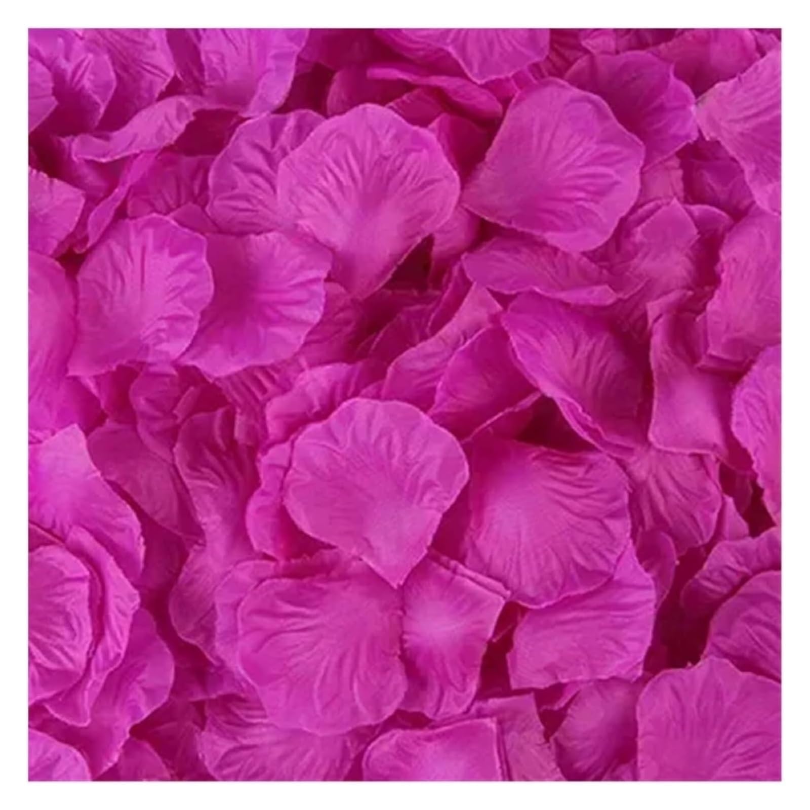 CYJAZNHH Artificial Rose Petals Multicolor Silk 2000 Pcs(Purple)
